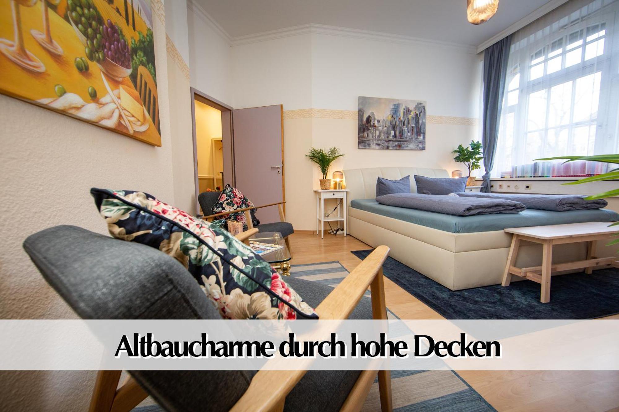 12 Fewos Im Jugendstilhaus Mit Aufzug, Terrasse, Kingsize-Bett, Smart-Tv, Etc إرفورت المظهر الخارجي الصورة