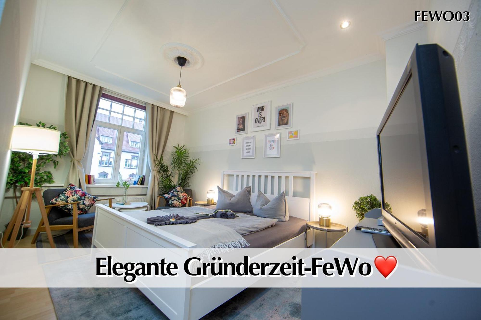 12 Fewos Im Jugendstilhaus Mit Aufzug, Terrasse, Kingsize-Bett, Smart-Tv, Etc إرفورت المظهر الخارجي الصورة