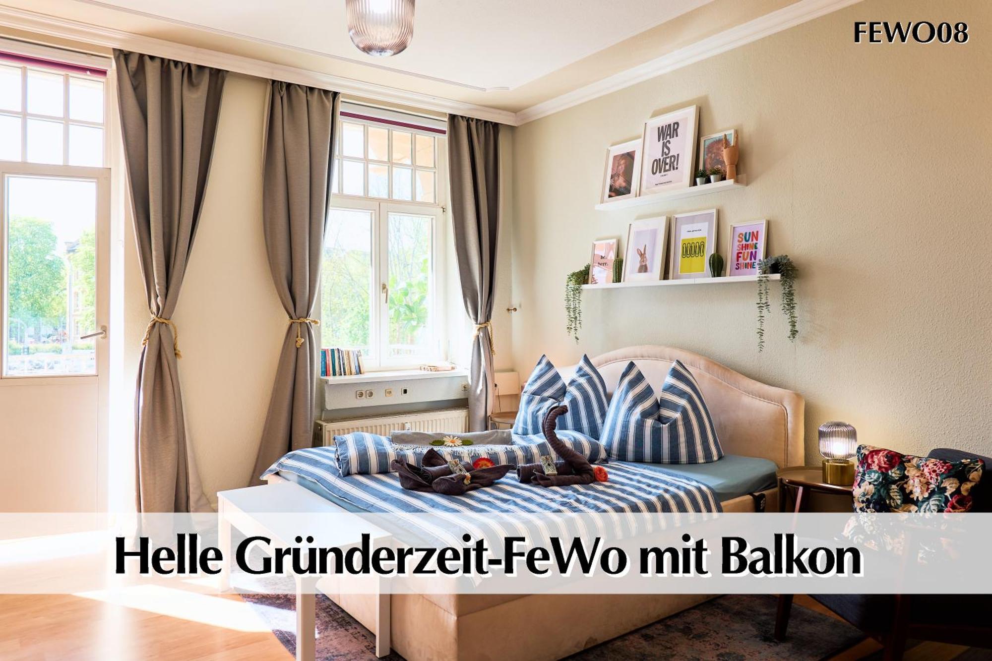12 Fewos Im Jugendstilhaus Mit Aufzug, Terrasse, Kingsize-Bett, Smart-Tv, Etc إرفورت المظهر الخارجي الصورة