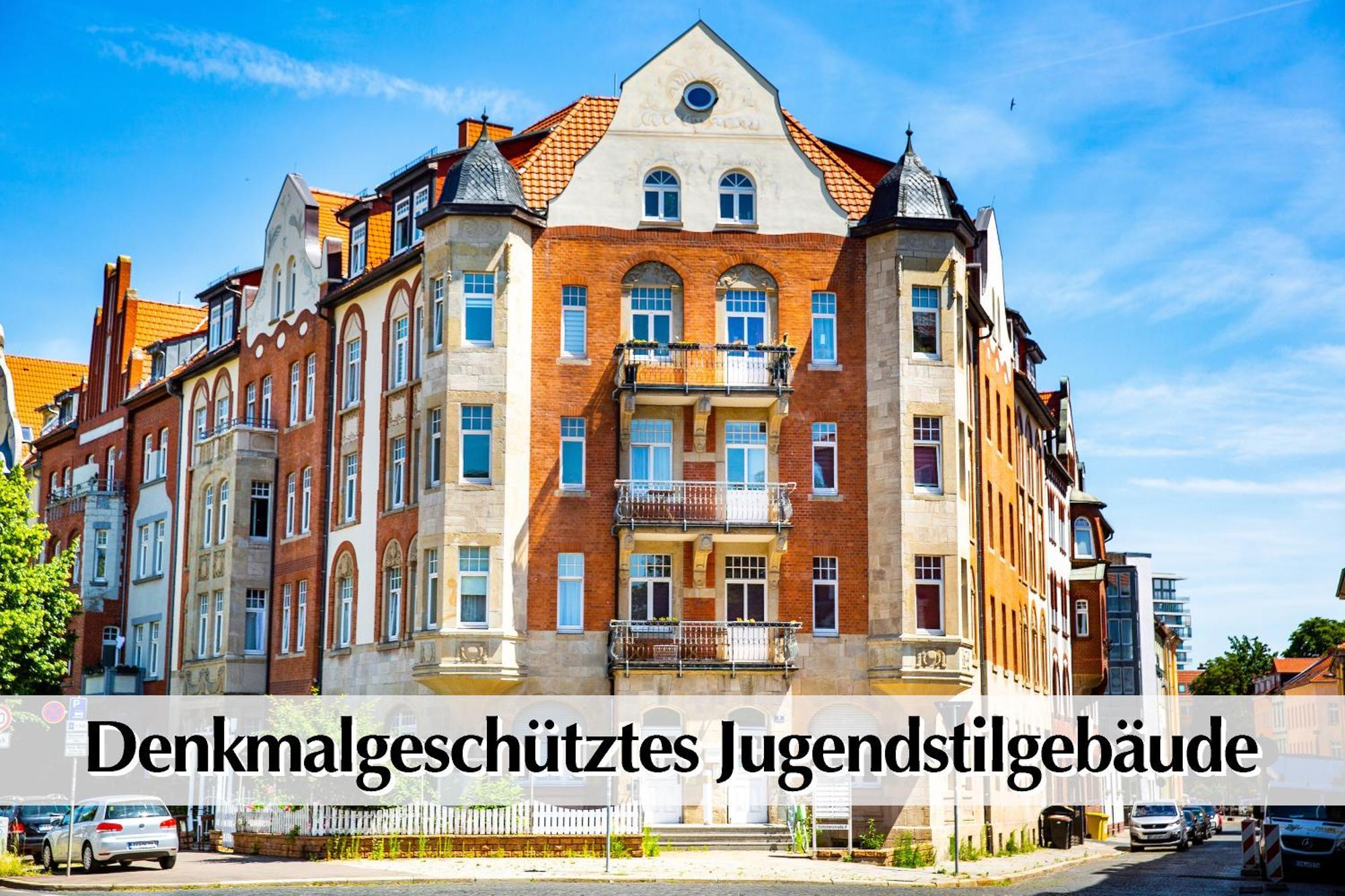 12 Fewos Im Jugendstilhaus Mit Aufzug, Terrasse, Kingsize-Bett, Smart-Tv, Etc إرفورت المظهر الخارجي الصورة