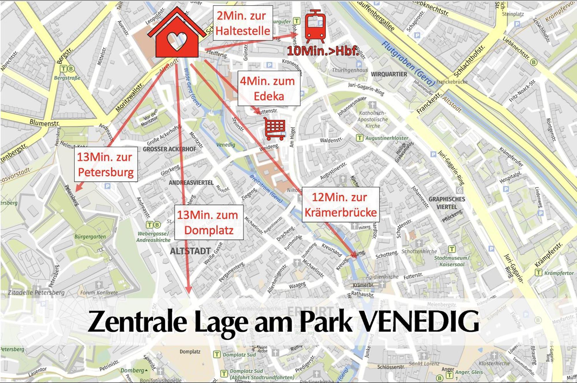 12 Fewos Im Jugendstilhaus Mit Aufzug, Terrasse, Kingsize-Bett, Smart-Tv, Etc إرفورت المظهر الخارجي الصورة