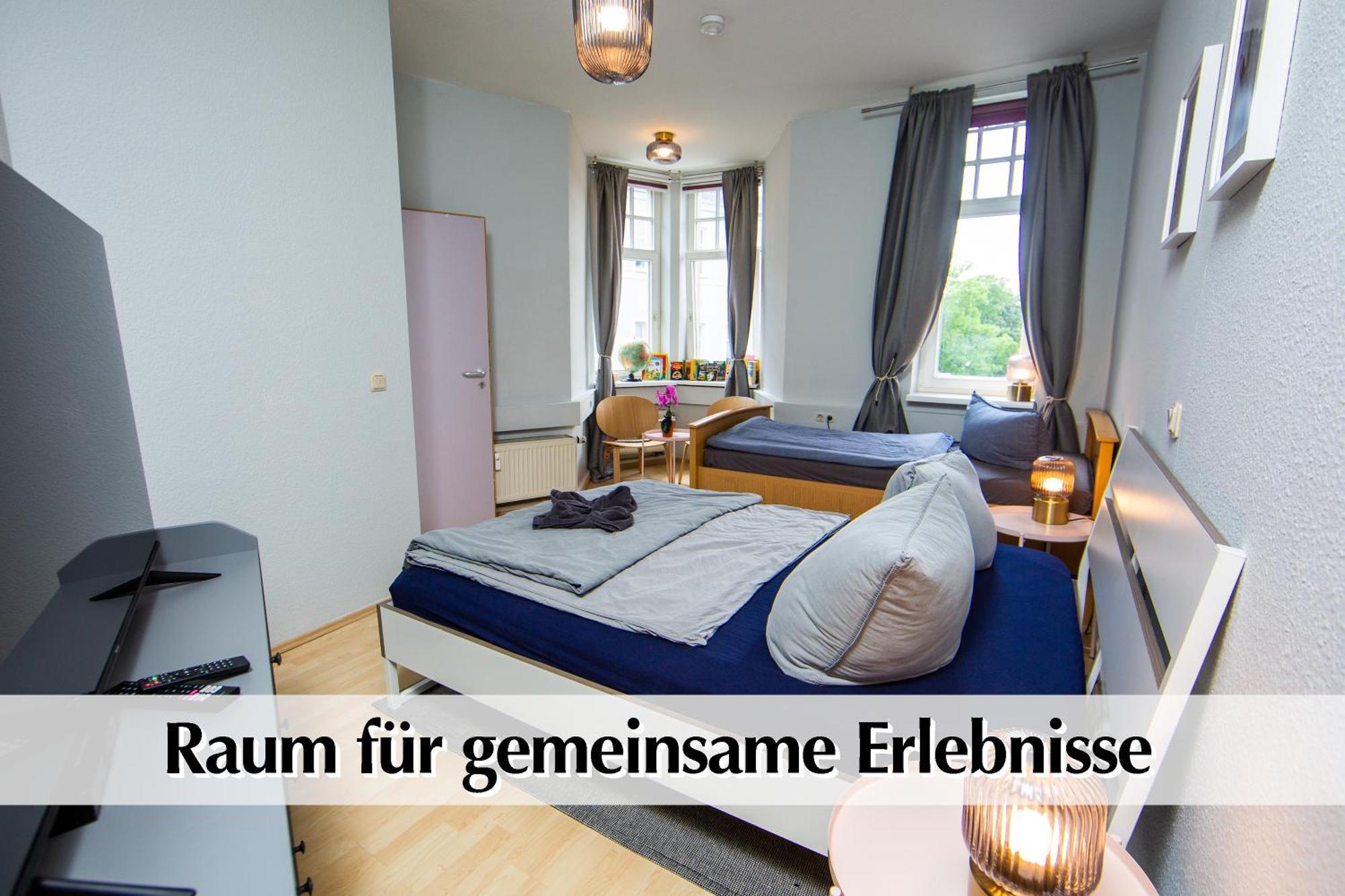 12 Fewos Im Jugendstilhaus Mit Aufzug, Terrasse, Kingsize-Bett, Smart-Tv, Etc إرفورت الغرفة الصورة